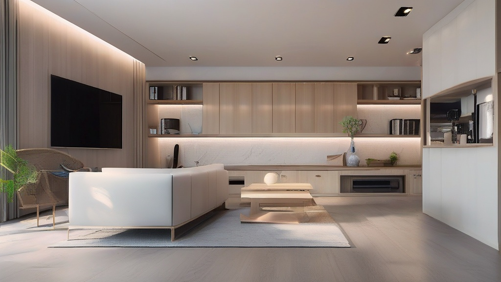 卧室与开放式厨房的融合设计：打造多功能生活空间