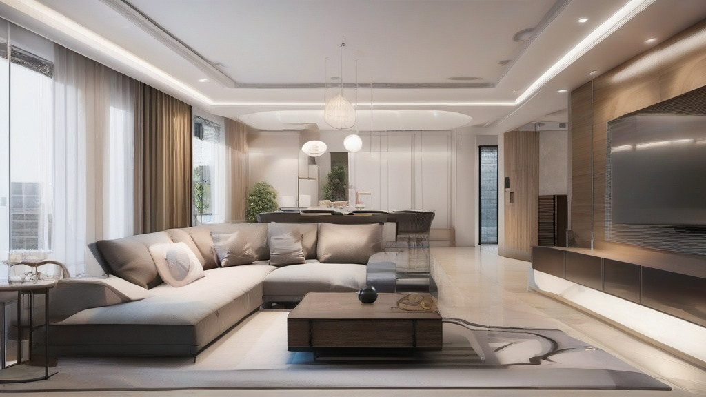 客厅装修新趋势：开放式厨房设计全攻略，打造通透生活空间